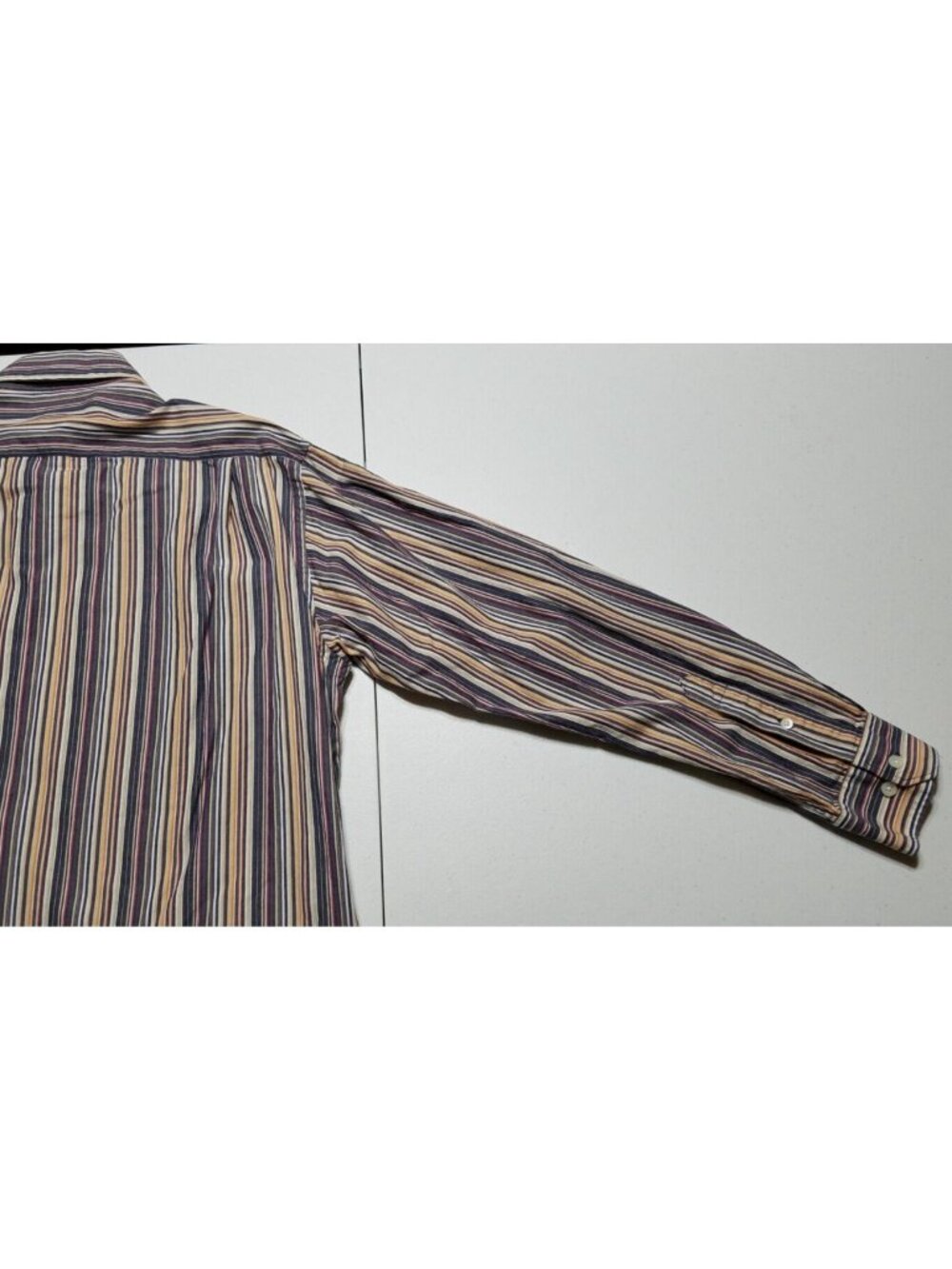 John Ashford Long Sleeve Button Up Business Casual Office Career Shirt Men's M - Picture 7 of 9
